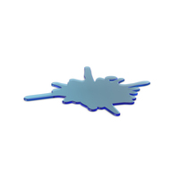 Splashes Icon Glass PNG & PSD Images