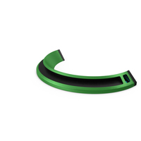 SciFi Interior Element Green PNG & PSD Images