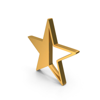 Off Star Icon Gold PNG & PSD Images