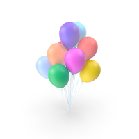 Balloons PNG & PSD Images