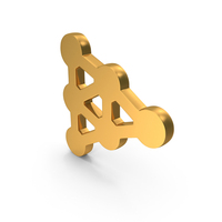 Gold Analytics Icon PNG & PSD Images