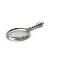 Magnifying Glass Silver PNG & PSD Images