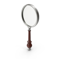 Magnifying Glass Silver PNG & PSD Images