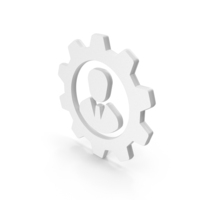 Gear Manager Account White PNG & PSD Images