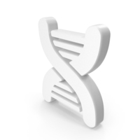 White DNA Science Symbol PNG & PSD Images