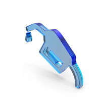 Gas Station Gun Symbol Glass PNG & PSD Images