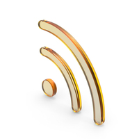 RSS Feed Shape Glass PNG & PSD Images