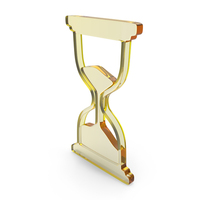 Sand Hourglass Symbol Glass PNG & PSD Images