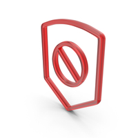 Security Restriction Guard Shape Glass PNG & PSD Images