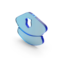 Simple Police Cap Symbol Glass PNG & PSD Images