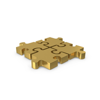 Gold Puzzle Game Plan Symbol PNG & PSD Images