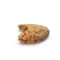 Walnut Cookie Bitten PNG & PSD Images