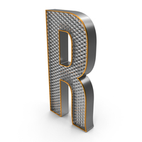 Crystal Letter R PNG & PSD Images