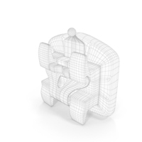 Self Ligating Dental Braces Bracket Close Wireframe PNG & PSD Images