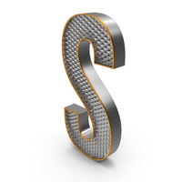 Crystal Letter S PNG & PSD Images