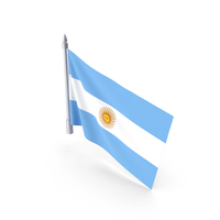 Argentina Flag Wind PNG & PSD Images