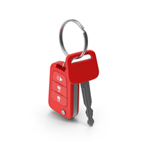 Hanging Red Car Keys PNG & PSD Images