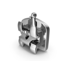 Self Ligating Dental Braces Bracket Close PNG & PSD Images