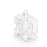 Self Ligating Dental Braces Bracket Close Wireframe PNG & PSD Images
