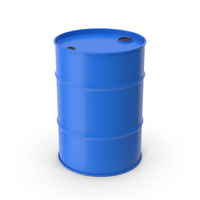 Blue Barrel PNG & PSD Images