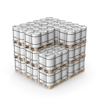 Stacked Barrels On Pallets PNG & PSD Images