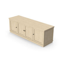 Wooden Sideboard Cabinet PNG & PSD Images