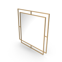 Mirror In A Metal Frame PNG & PSD Images