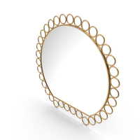 Mirror In A Metal Frame PNG & PSD Images