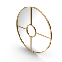 Mirror In A Metal Frame PNG & PSD Images