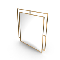 Mirror In A Metal Frame PNG & PSD Images