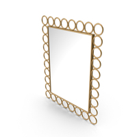 Mirror In A Metal Frame PNG & PSD Images
