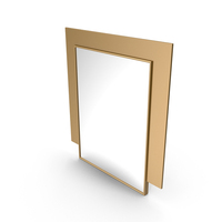 Mirror In A Metal Frame PNG & PSD Images