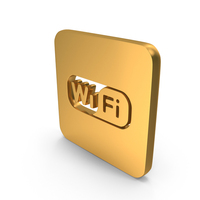 WiFi Logo Gold PNG & PSD Images