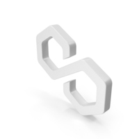 White Polygon Symbol PNG & PSD Images