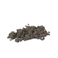 Concrete Debris Rock Material PNG & PSD Images