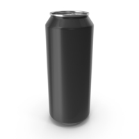 Black Tin Can PNG & PSD Images