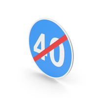 End Of Minimum Speed Limit Road Sign PNG & PSD Images