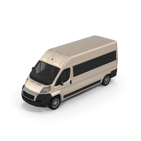 Large Passenger Van High Roof PNG & PSD Images