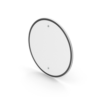 White Round Sign PNG & PSD Images
