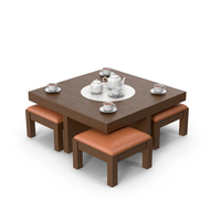 Dinning Table Set PNG & PSD Images