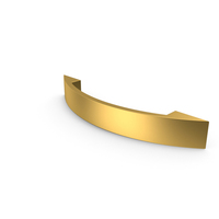 Furniture Handle Gold PNG & PSD Images