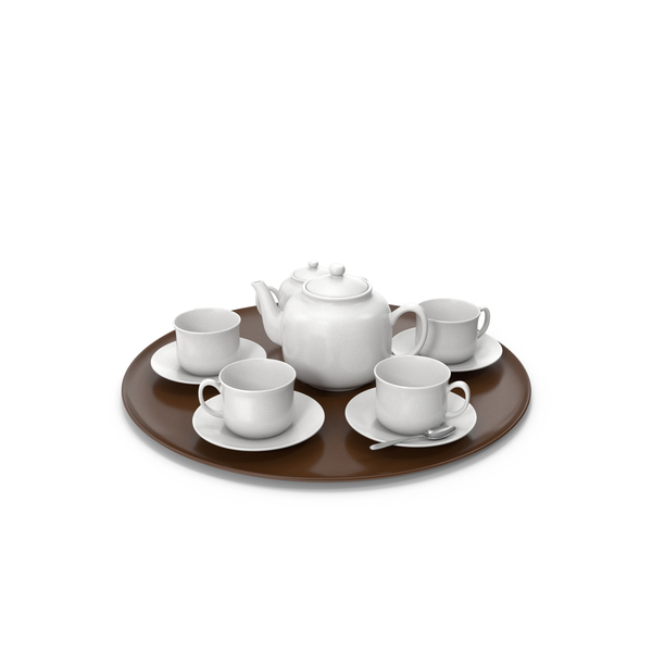 Ceramic Tea Set PNG & PSD Images