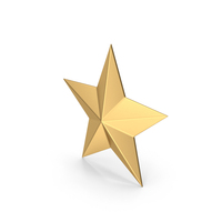 Gold Star Symbol PNG & PSD Images