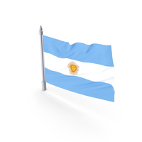Argentina Flag Wind PNG & PSD Images