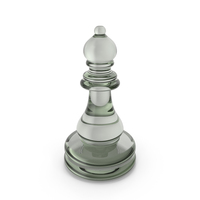 Chess Bishop Glass PNG & PSD Images