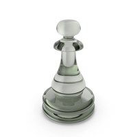 Glass Chess Pawn Piece PNG & PSD Images