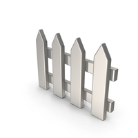 Silver Toy Fence PNG & PSD Images