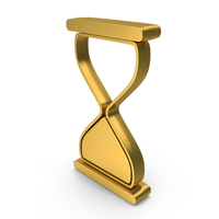 Hour Glass Bottom Full Metallic PNG & PSD Images