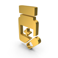 Plus Medicine Bottle Capsule Logo Metallic PNG & PSD Images