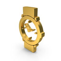 Wrist Watch Time Logo Metallic PNG & PSD Images